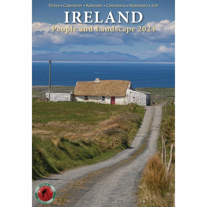 Ireland, People and Landscape A5 Calendar 2024