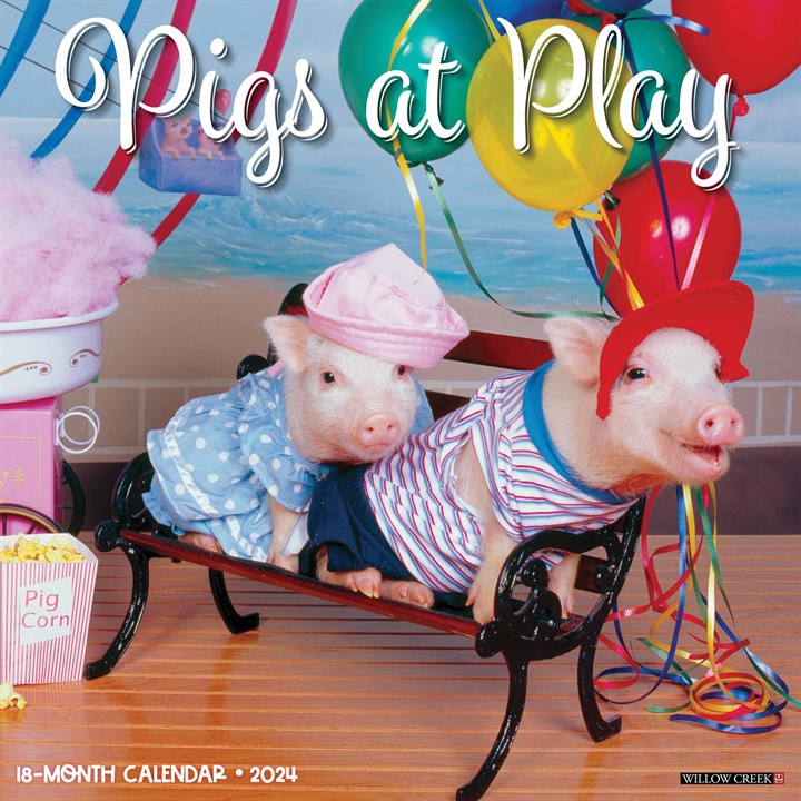 Pigs at Play Calendar 2024
