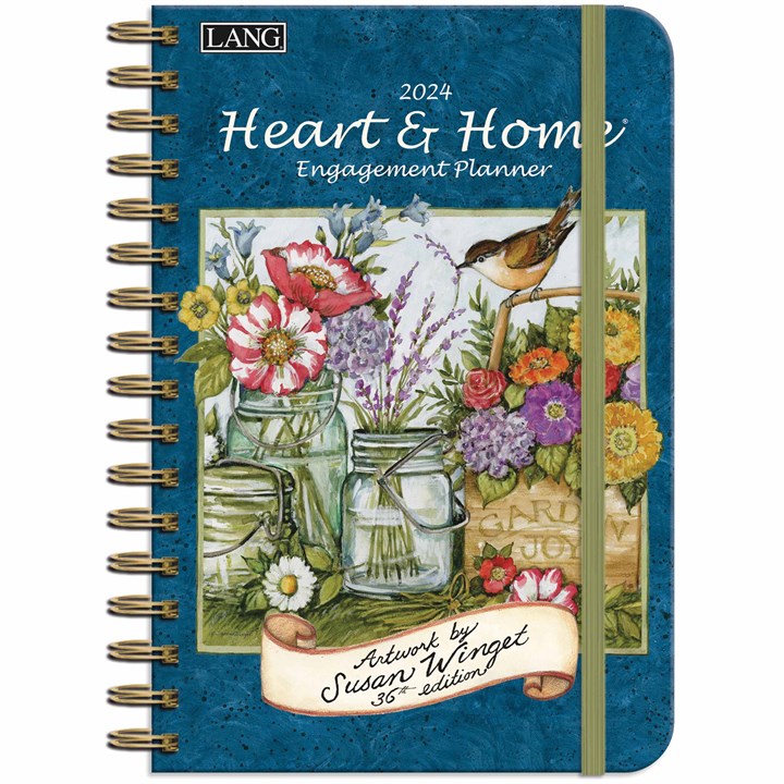 Susan Winget, Heart & Home A5 Diary 2024