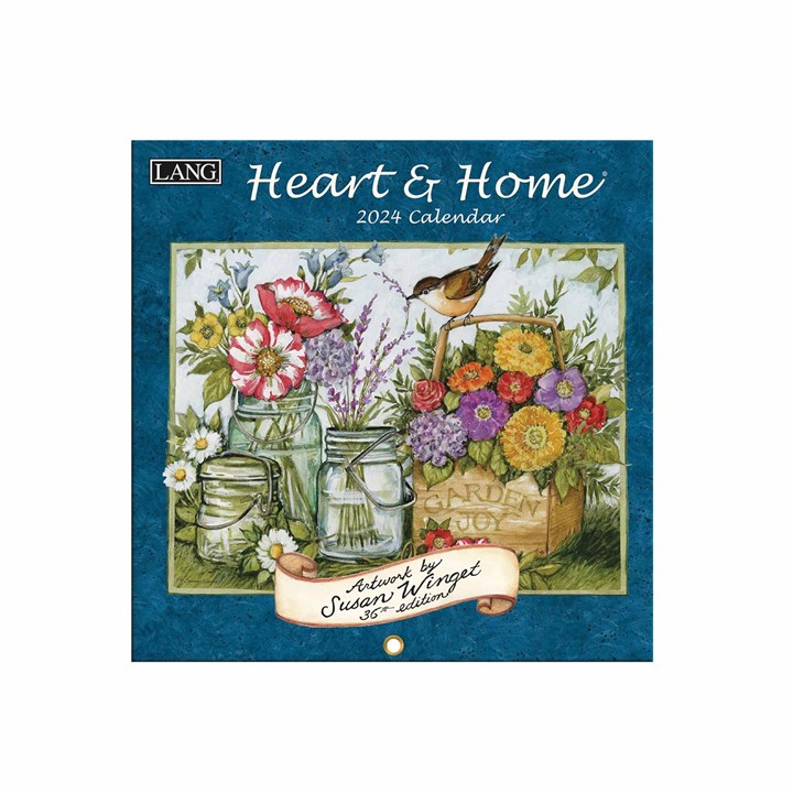 Susan Winget, Heart & Home Mini Calendar 2024
