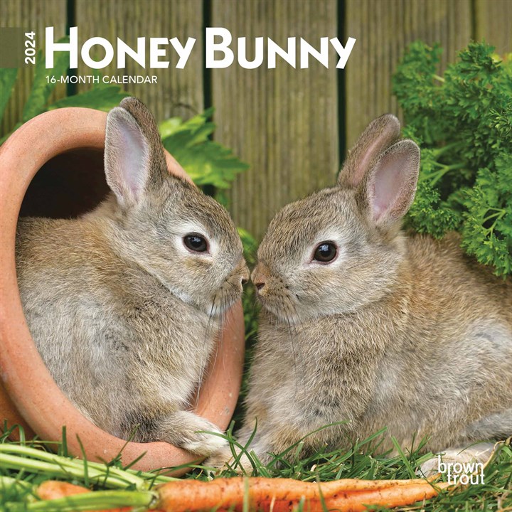 Honey Bunny Mini Calendar 2024