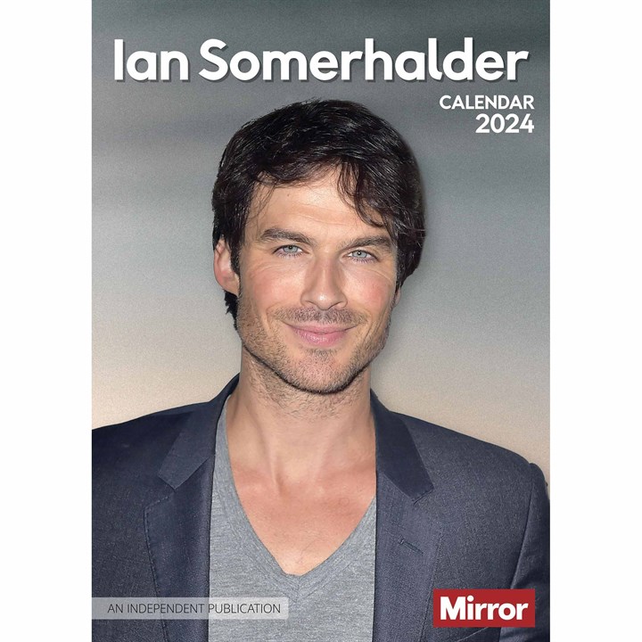 Ian Somerhalder A3 Calendar 2024