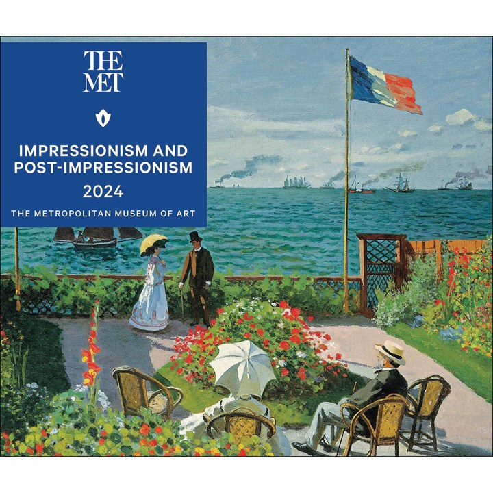The Met, Impressionism & Post Impressionism Desk Calendar 2024