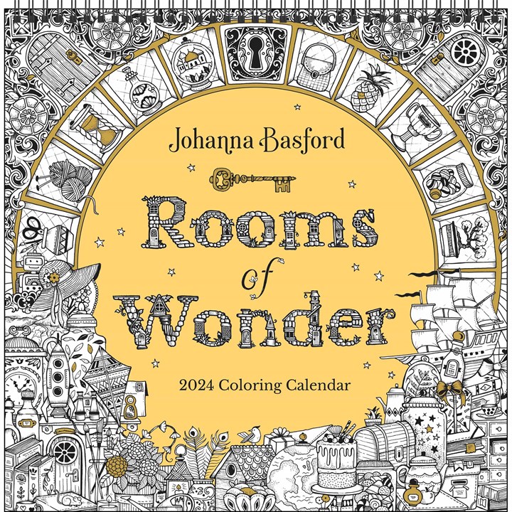Johanna Basford, Colouring Calendar 2024