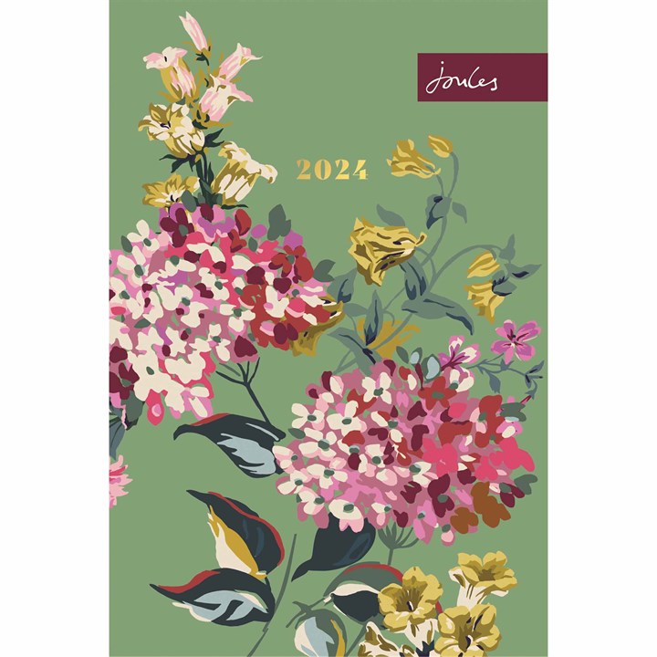 Joules, Floral A5 Diary 2024