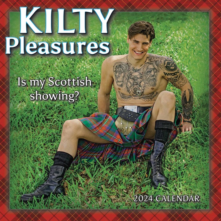 Kilty Pleasures Mini Calendar 2024