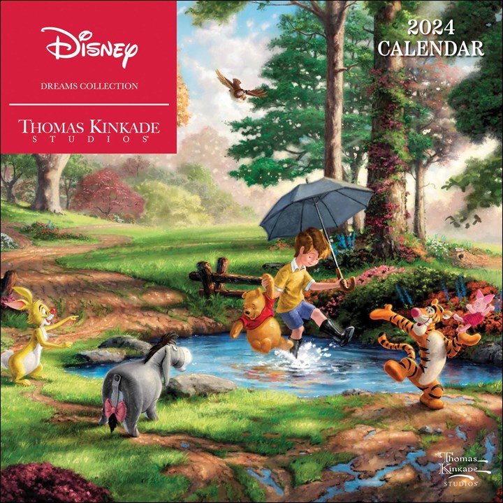 Kinkade, Disney Dreams Mini Calendar 2024