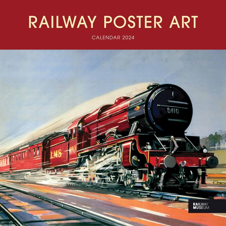 National Railway Museum, Railway Poster Art Calendar 2024