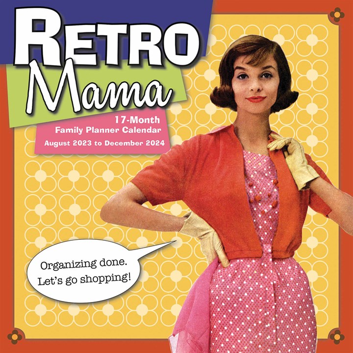 Retro Mama Family Planner 2023 - 2024