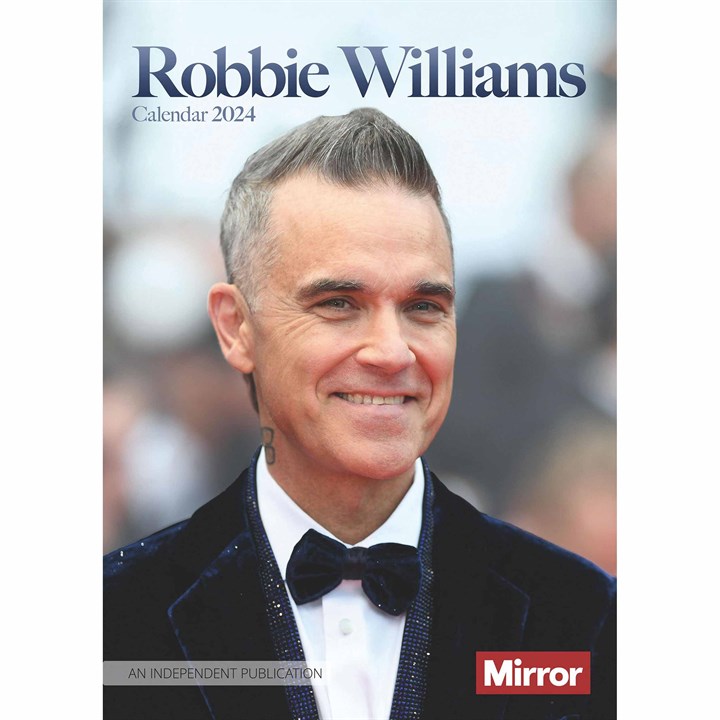 Robbie Williams A3 Calendar 2024