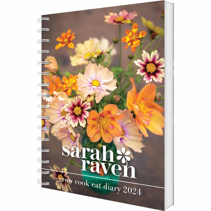Sarah Raven, Grow Cook Eat A5 Diary 2024