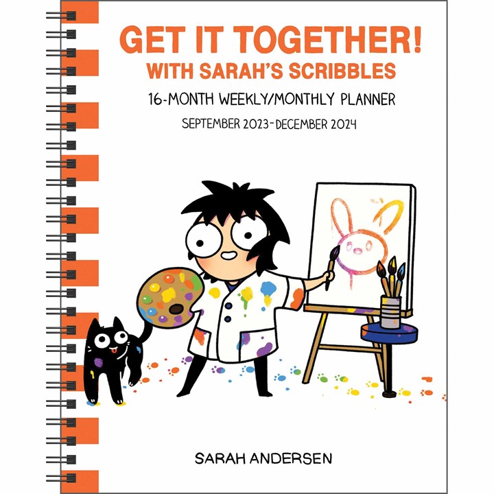 Sarah's Scribbles, Get It Together A5 Deluxe Diary 2023 - 2024