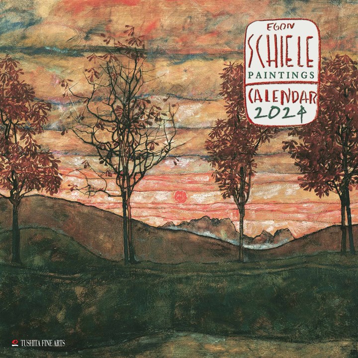 Egon Schiele, Paintings Calendar 2024