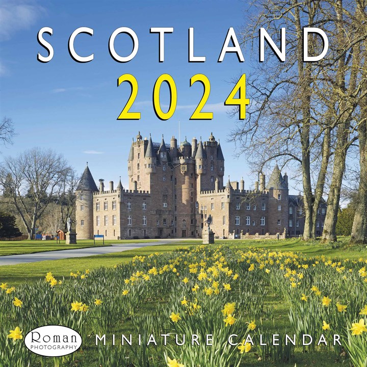 Scotland Mini Calendar 2024