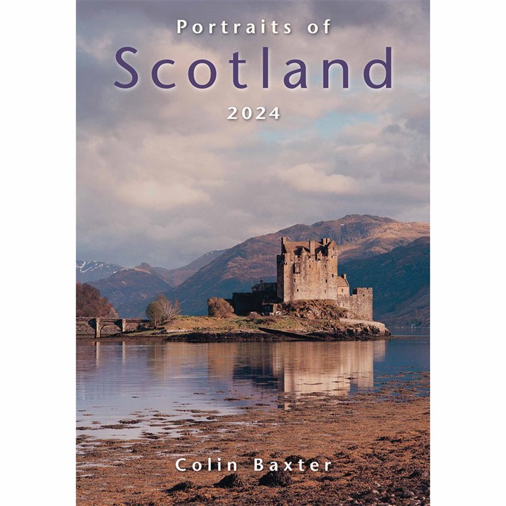 Colin Baxter, Portraits of Scotland Midi Calendar 2024