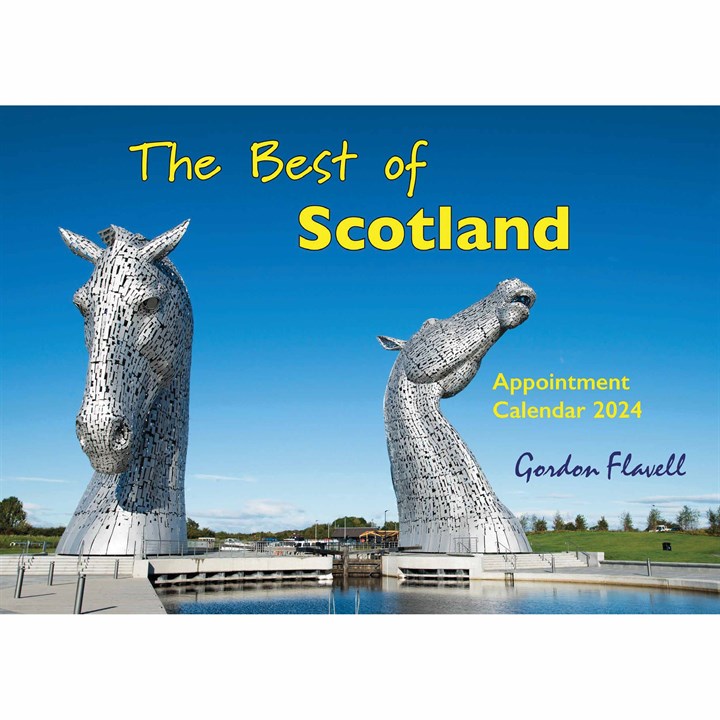 The Best Of Scotland A4 Calendar 2024