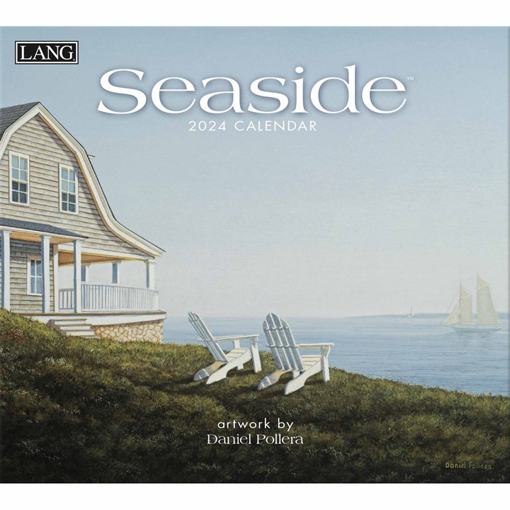 Seaside Deluxe Calendar 2024