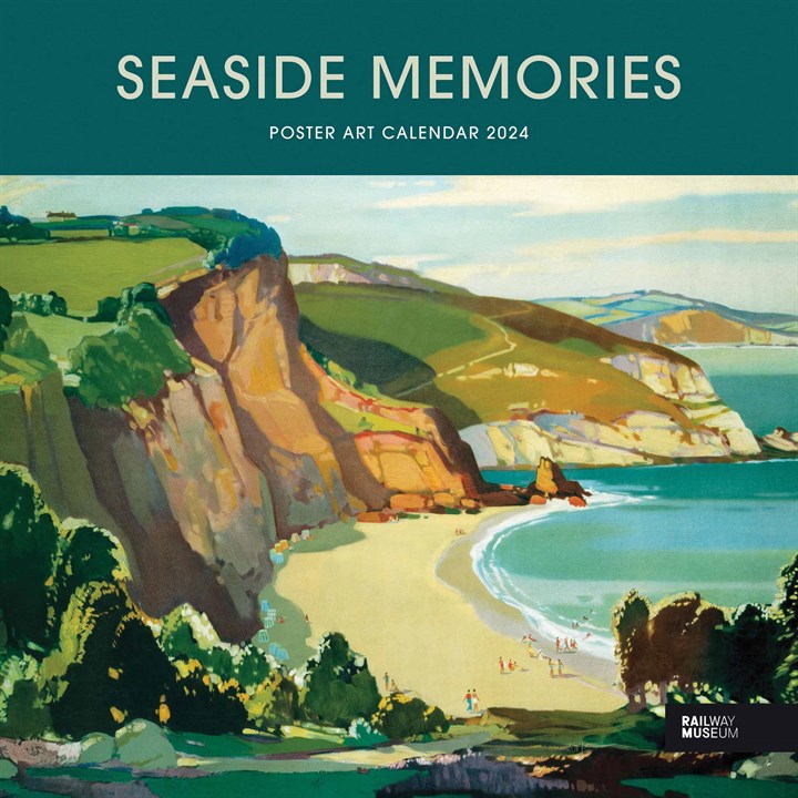 National Railway Museum, Seaside Memories Poster Art Calendar 2024