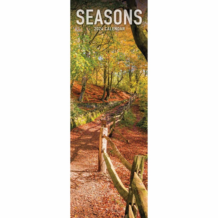 Seasons Slim Calendar 2024