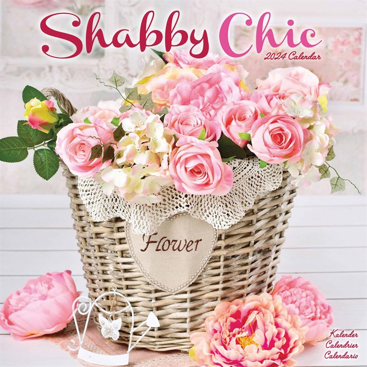 Shabby Chic Calendar 2024