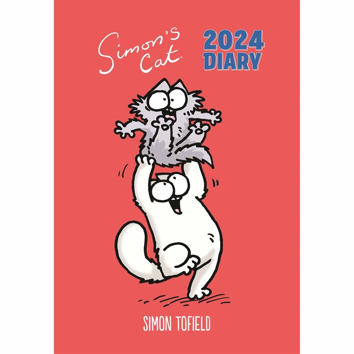 Simon's Cat A5 Diary 2024