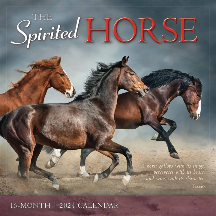 The Spirited Horse Calendar 2024