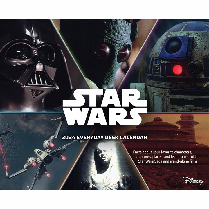 Disney Star Wars, Desk Calendar 2024