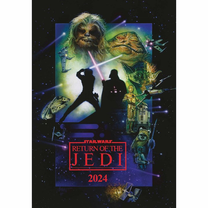 Disney Star Wars, Return of the Jedi A5 Diary 2024
