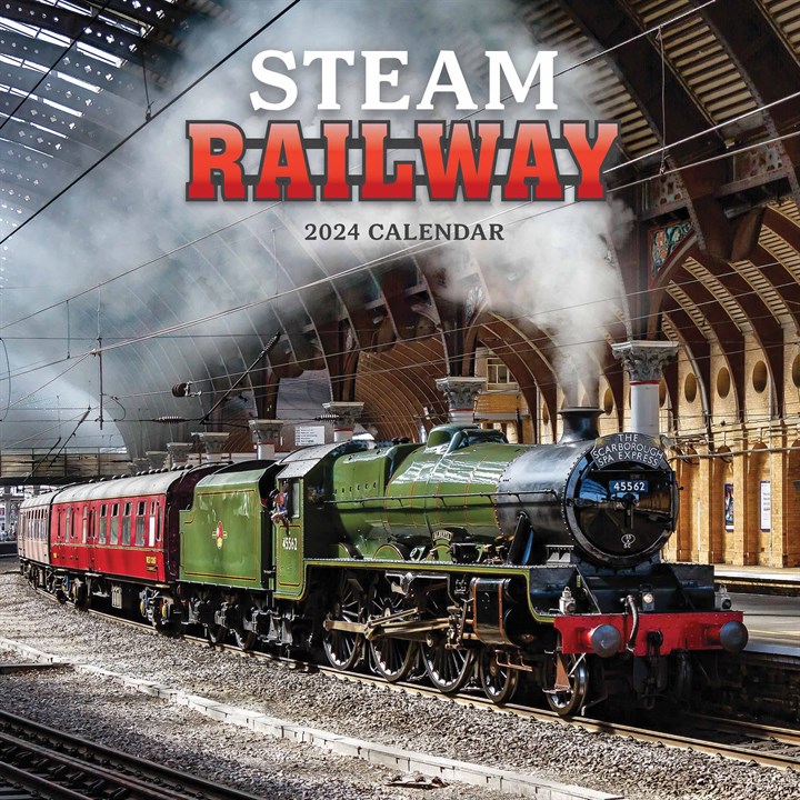 Steam Railway Calendar 2024