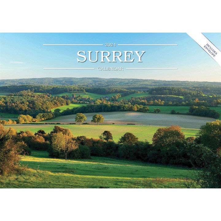 Surrey A5 Calendar 2024