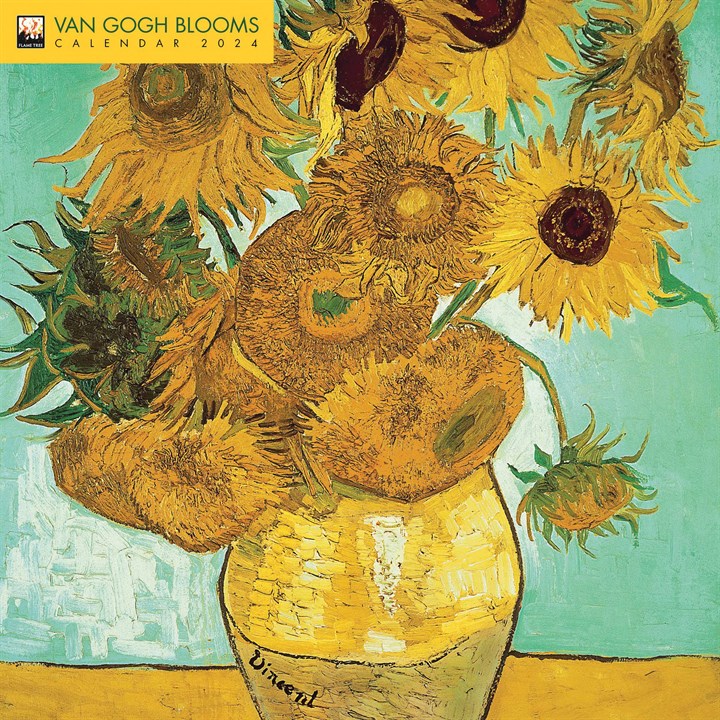 Van Gogh, Blooms Calendar 2024