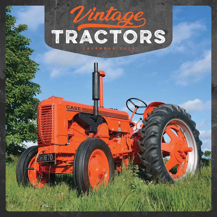 Vintage Tractors Calendar 2024
