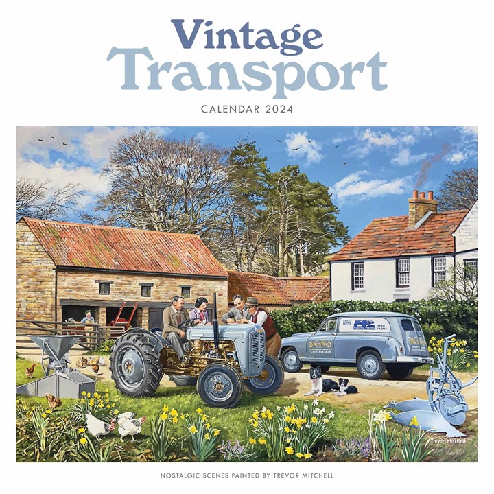 Trevor Mitchell, Vintage Transport Calendar 2024