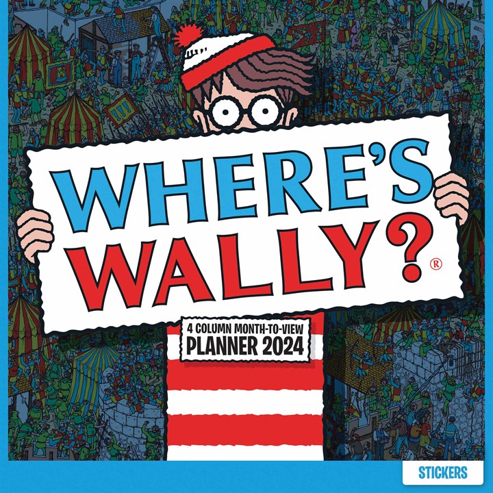 Where's Wally Family Planner 2024