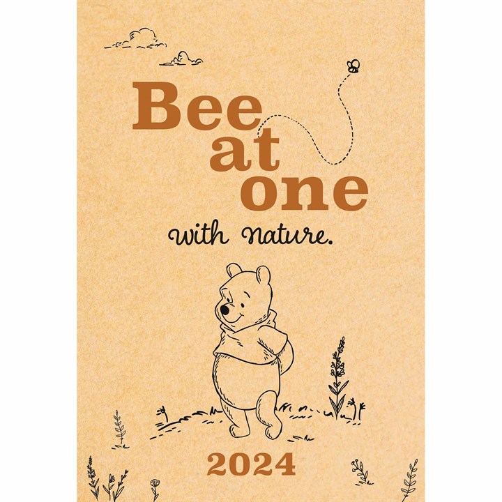Disney, Winnie The Pooh Classic A5 Diary 2024
