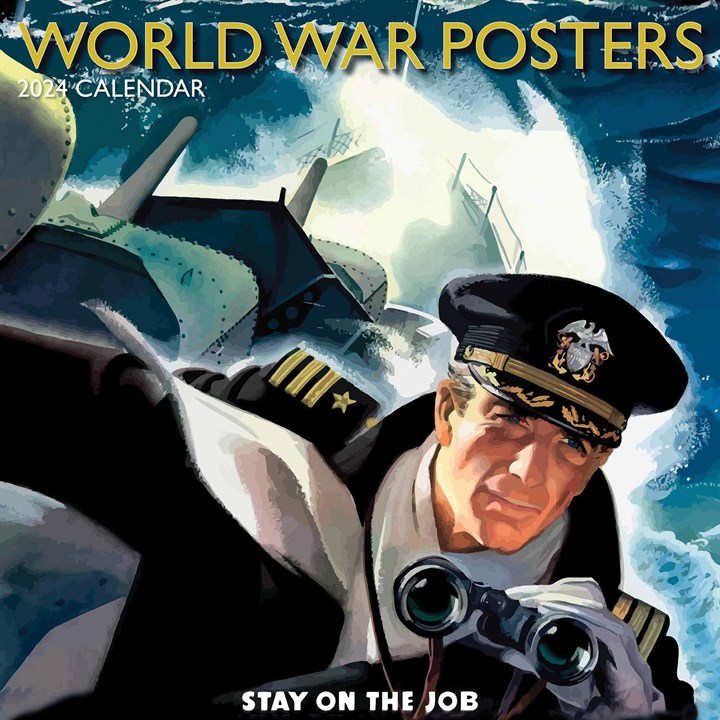 World War Posters Calendar 2024