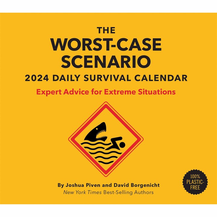 Worst Case Scenario Desk Calendar 2024