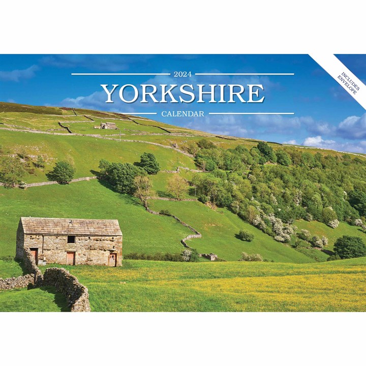 Yorkshire A5 Calendar 2024