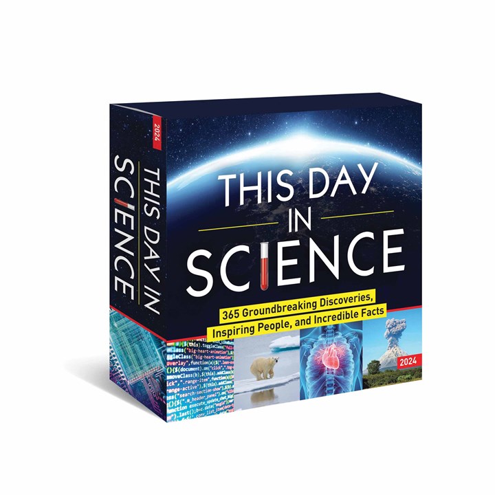 This Day In Science Desk Calendar 2024