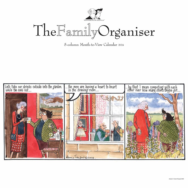 Tottering By Gently Family Organiser 2024