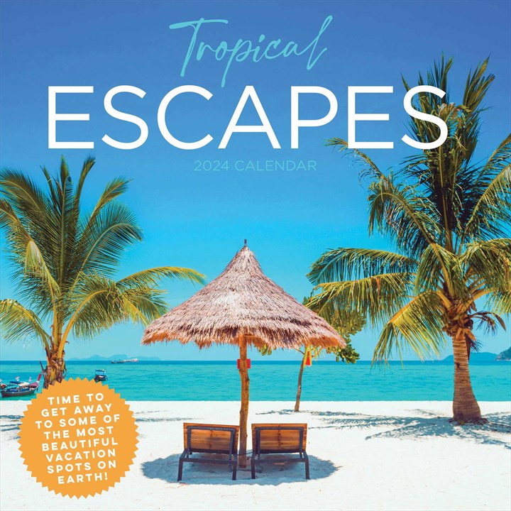 Tropical Escapes Calendar 2024