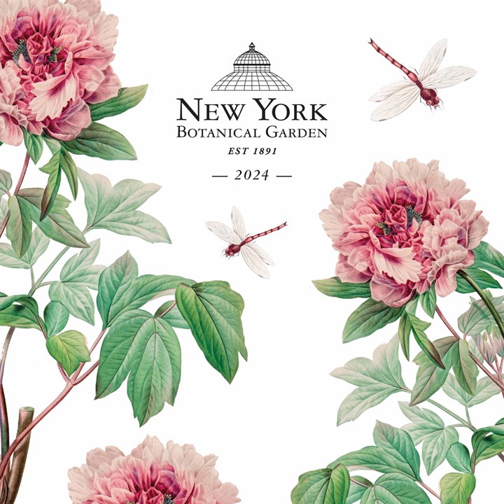 New York Botanical Garden Illustrated Calendar 2024