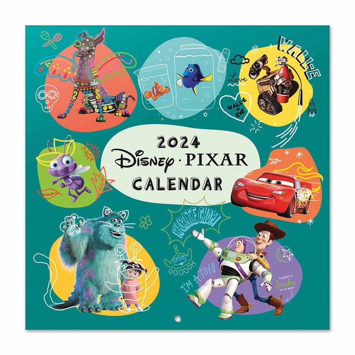 Disney, Pixar Calendar 2024