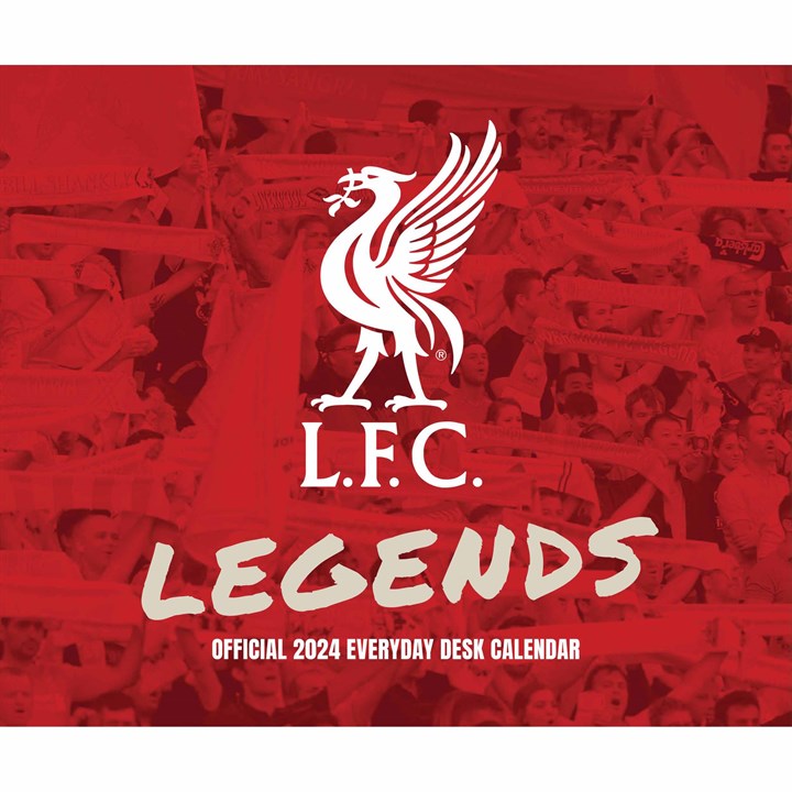 Liverpool FC, Legends Desk Calendar 2024