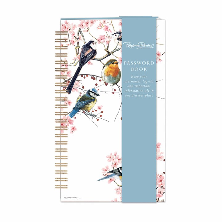 Pollyanna Pickering, Birds, Blossom & Berries Password Book