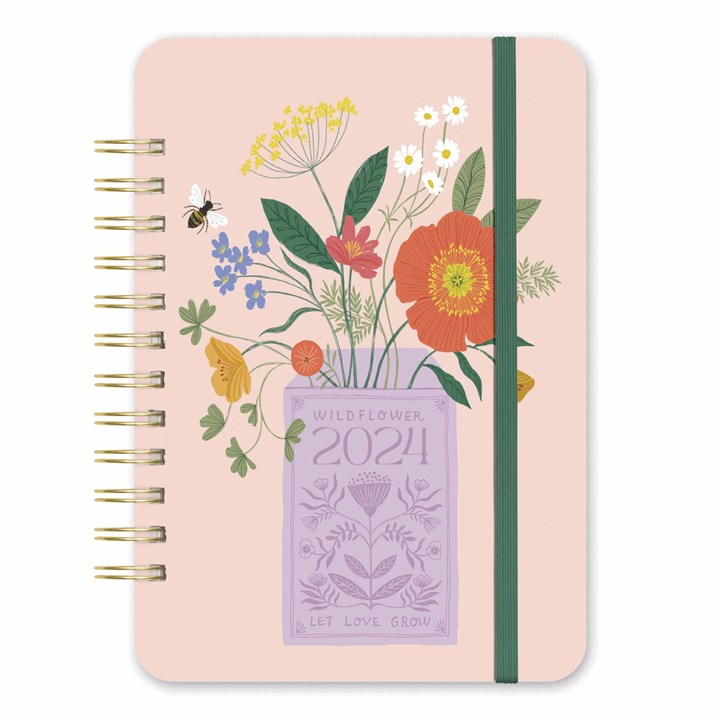 Do It All, Let Love Grow A5 Planner Diary 2024