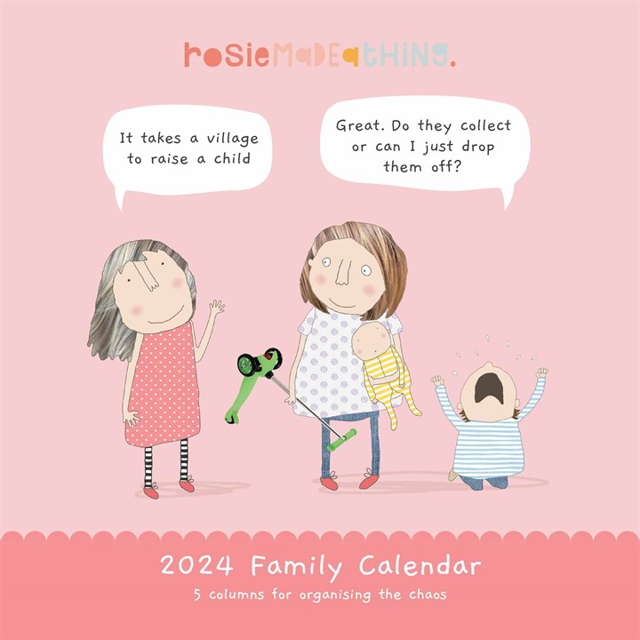 Rosie Made A Thing Family Planner 2024