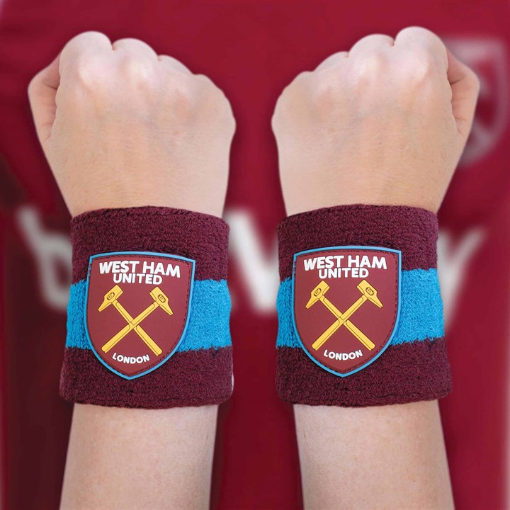 West Ham United FC Cotton Wristbands