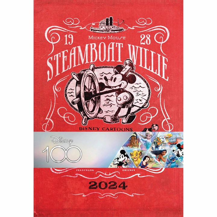 Disney, Mickey Mouse Classic A5 Diary 2024
