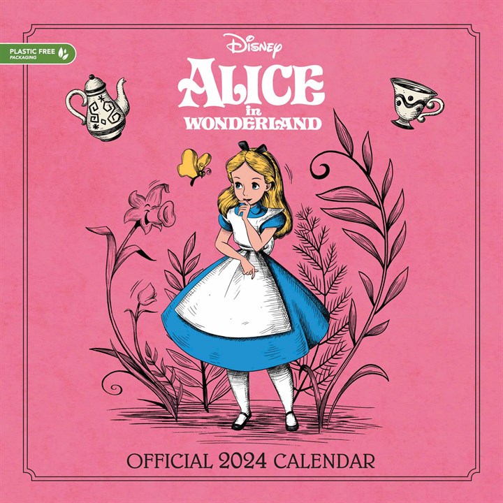 Disney, Alice In Wonderland Calendar 2024
